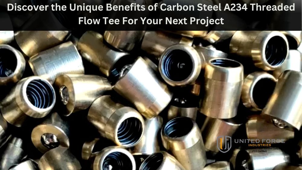 Carbon Steel A234 Threaded Flow Tee