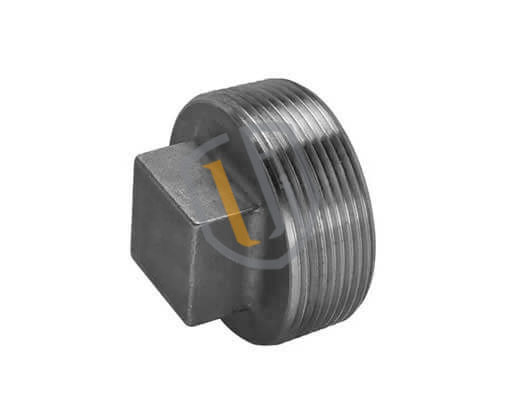 Carbon Steel Threaded Square Head Plug