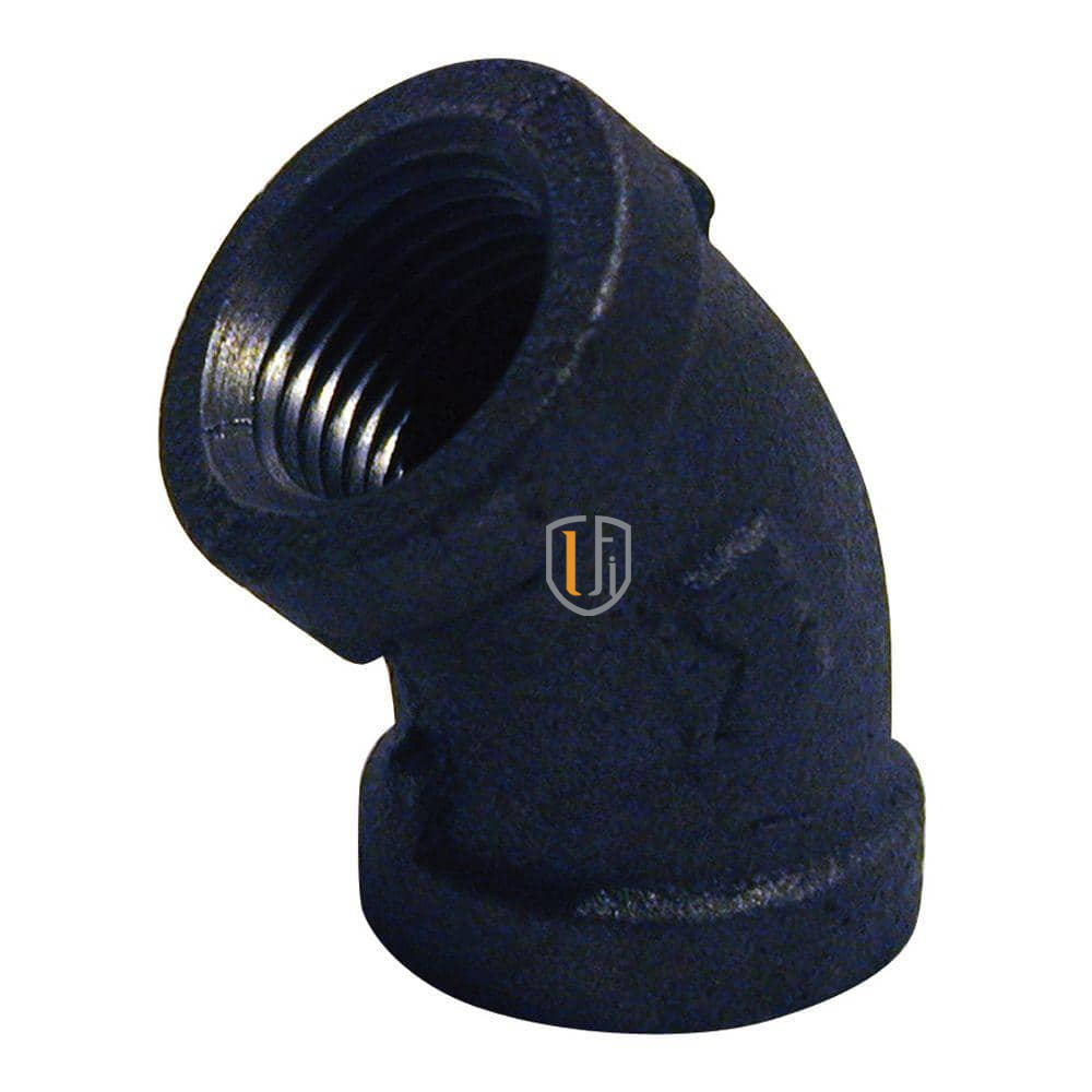 Mild Steel 45 Deg Threaded Elbow